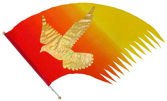 025-65烈火聖靈(染布圓弧版)